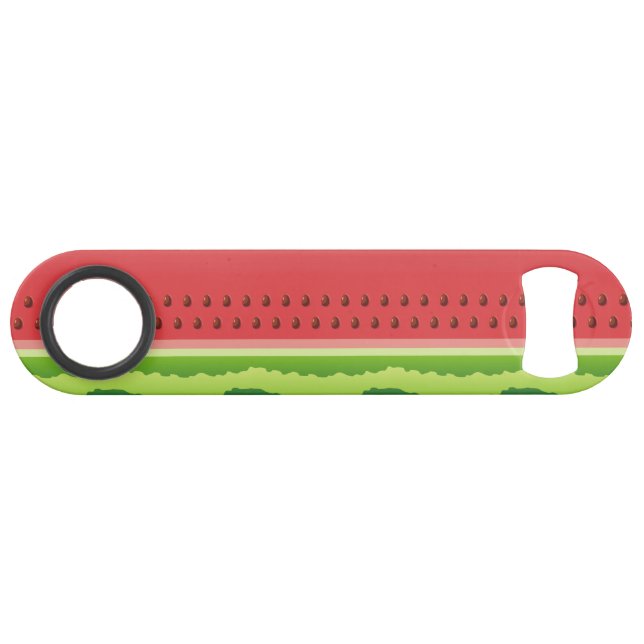 Wassermelone Background Speed Flasche Opener Flaschenöffner (Vorderseite (Horizontal))