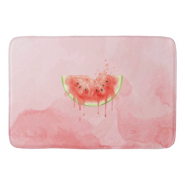 Wassermelone Badematte (Vorderseite)