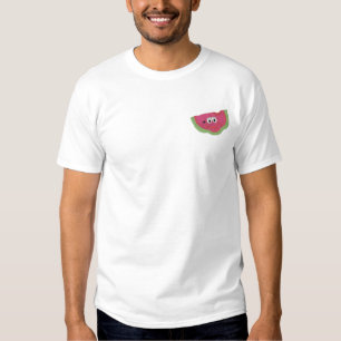 Wassermelone Besticktes T-Shirt