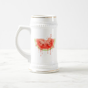 Wassermelone Bierglas