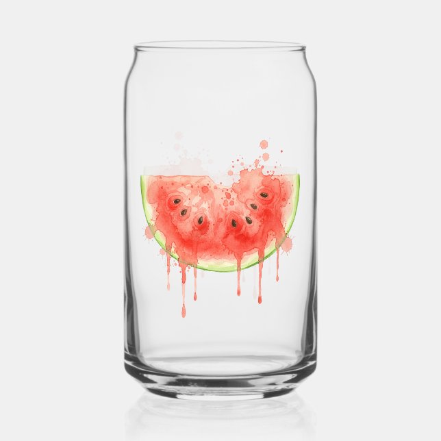 Wassermelone Dosenglas (Vorderseite)