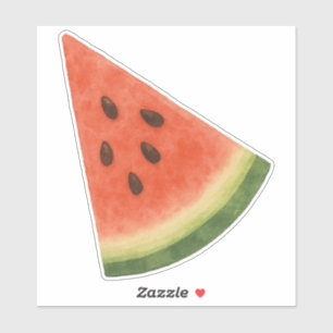 Wassermelone, egal wie Sie es Sommer-Party schneid Aufkleber
