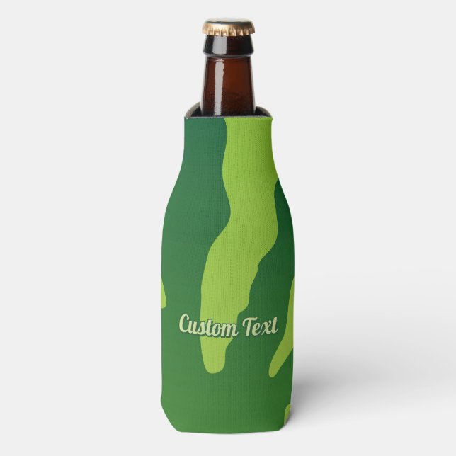 Wassermelone Flaschenkühler (Flaschenvorderseite)