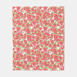 Wassermelone Fleecedecke