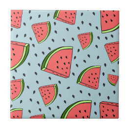 Wassermelone Fliese