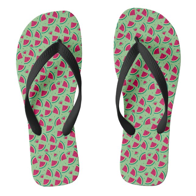 Wassermelone Flip Flops (Fußbett)
