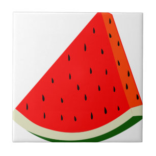 Wassermelone Fruchternte Scheibe Sommer Fliese