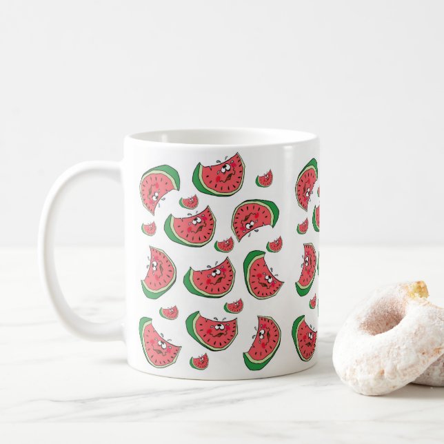 Wassermelone Fun Tasse (Mit Donut)