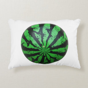 Wassermelone Fußball/Fußball Dekokissen