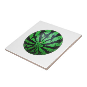 Wassermelone Fußball/Fußball Fliese