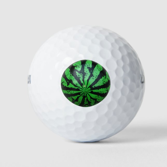 Wassermelone Fußball/Fußball Golfball (Vorderseite)