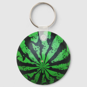 Wassermelone Fußball/Fußball Schlüsselanhänger