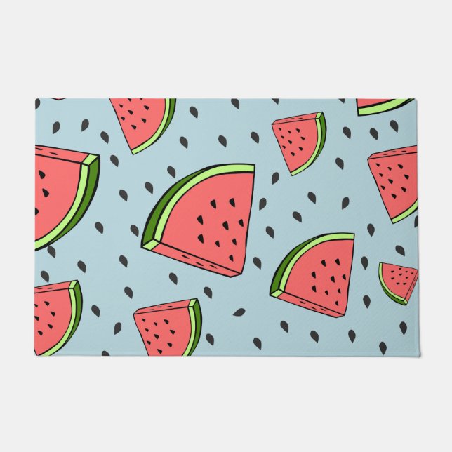 Wassermelone Fußmatte (Vorderseite)