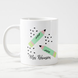 Wassermelone geht zurück zum Geschenk des Lehrers Jumbo-Tasse