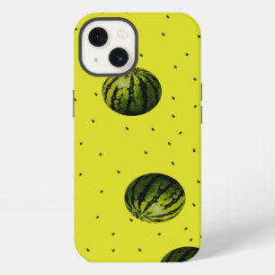 Wassermelone gelb mit Kernen iPhone Hülle