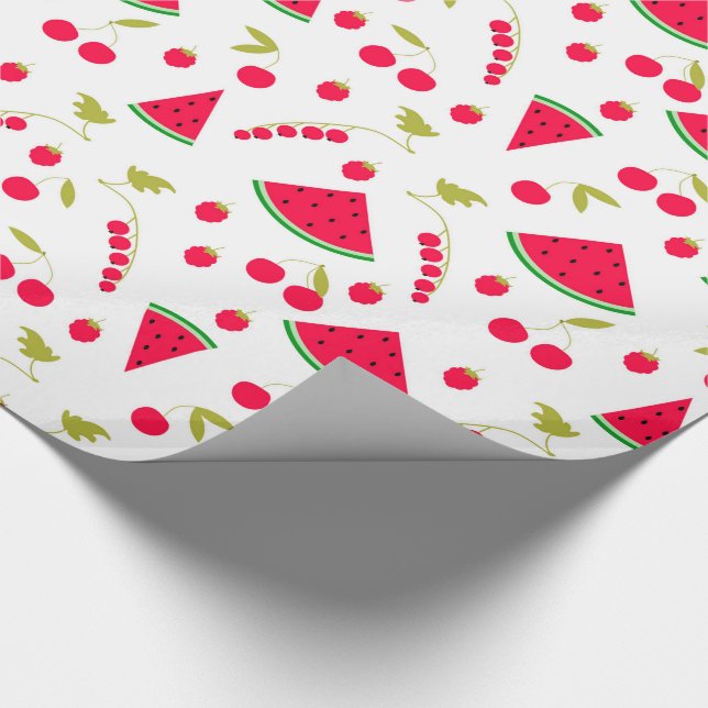 Wassermelone Geschenkpapier (Ecke)