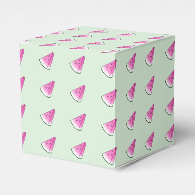 Wassermelone Geschenkschachtel (Vorderseite)