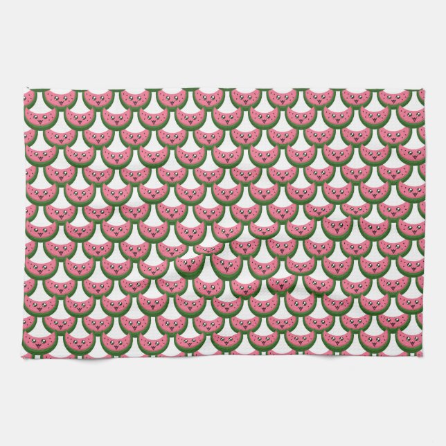 Wassermelone-Geschirrtuch Handtuch (Horizontal)
