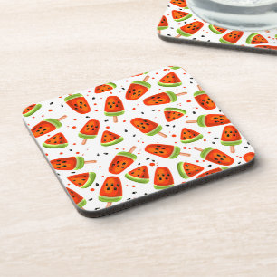 Wassermelone Getränkeuntersetzer
