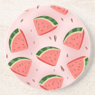 Wassermelone Getränkeuntersetzer