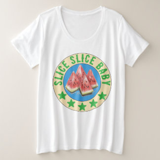 Wassermelone Große Größe T-Shirt