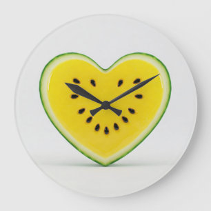 Wassermelone Große Wanduhr