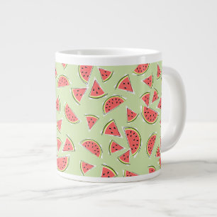Wassermelone Grün Multi 2 Jumbo-Tasse