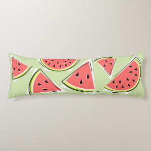 Wassermelone Grüne Stücke Seitenschläferkissen