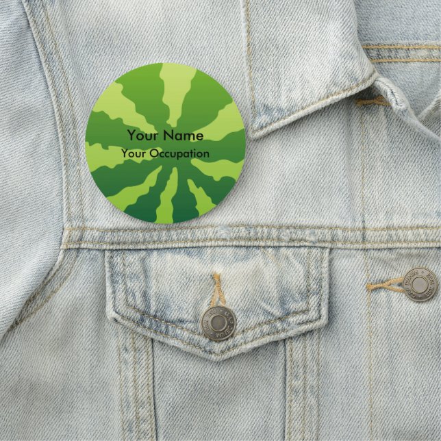 Wassermelone Hintergrund Namensschild (Beispiel)