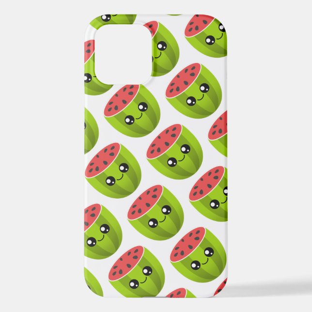 Wassermelone iPhone 12 Hülle (Rückseite)