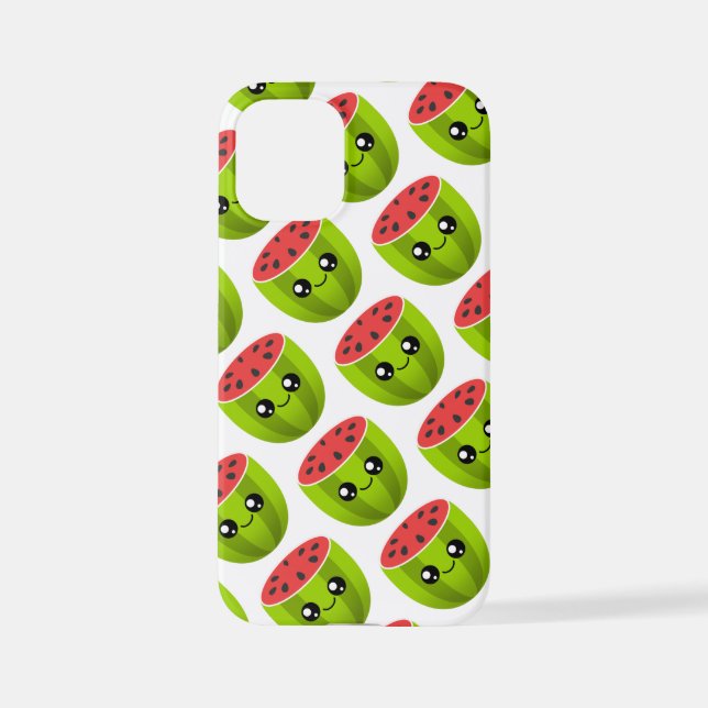 Wassermelone iPhone 12 Mini Hülle (Rückseite)