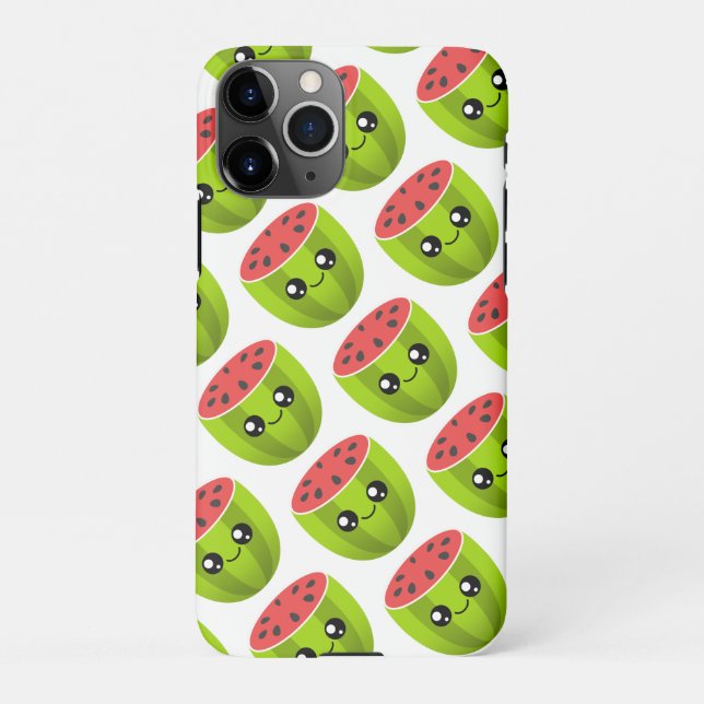 Wassermelone iPhone Hülle (Rückseite)