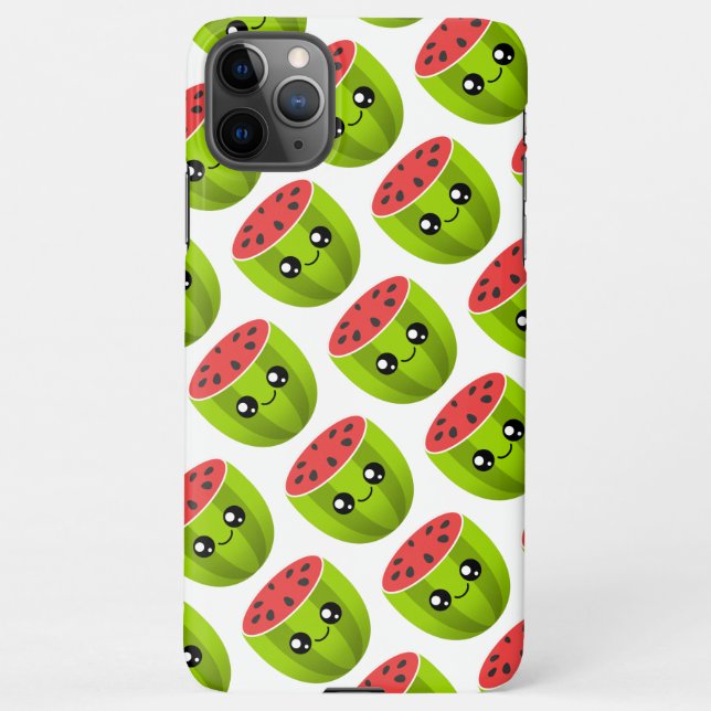 Wassermelone iPhone Hülle (Rückseite)