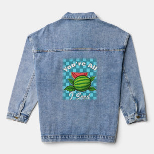 Wassermelone Jeansjacke