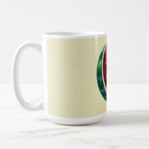 Wassermelone Katze Kaffeepause Kaffeetasse