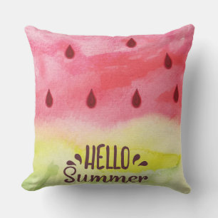 Wassermelone Kissen