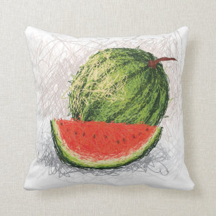 Wassermelone Kissen