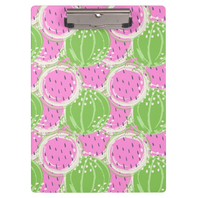 Wassermelone Klemmbrett (Vorderseite)