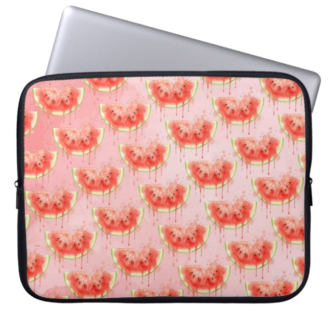 Wassermelone Laptopschutzhülle (Vorderseite)