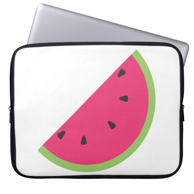Wassermelone Laptopschutzhülle (Vorderseite)