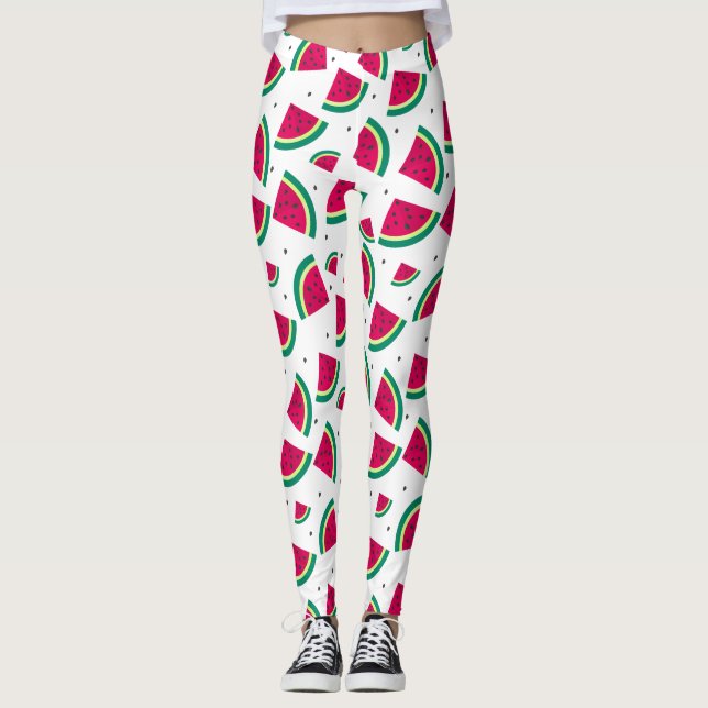 Wassermelone Leggings (Vorderseite)