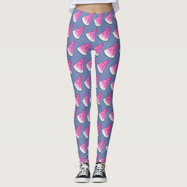 Wassermelone Leggings (Vorderseite)