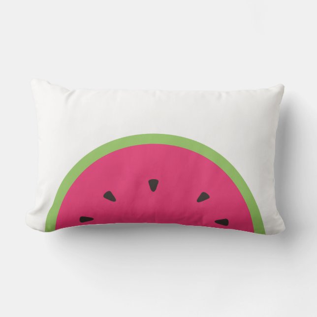Wassermelone Lendenkissen (Vorderseite)