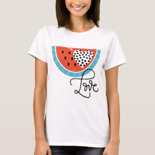 Wassermelone Liebe Lugano Party Swim T-Shirt
