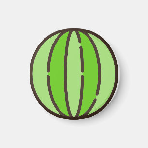 Wassermelone Magnet