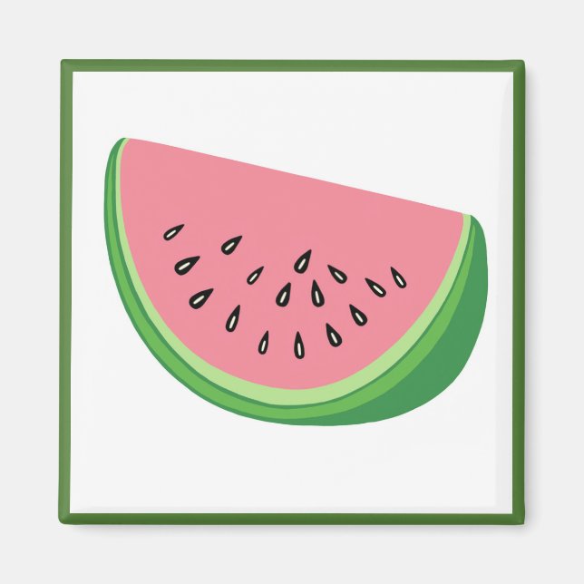 Wassermelone Magnet (Vorne)