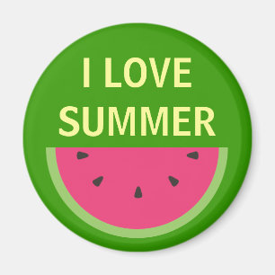 Wassermelone Magnet