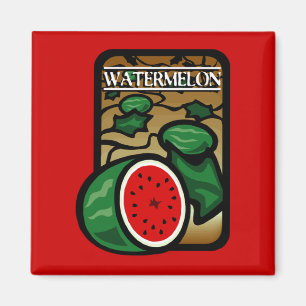 Wassermelone Magnet