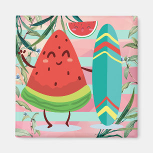 Wassermelone Magnet