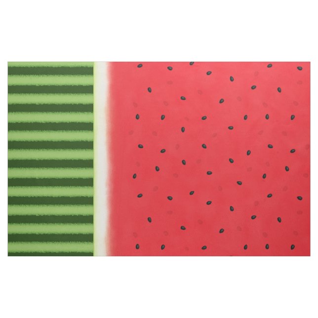Wassermelone mit Rind & Peel Stoff (Fat Quarter (45,7 x 55,9 cm))